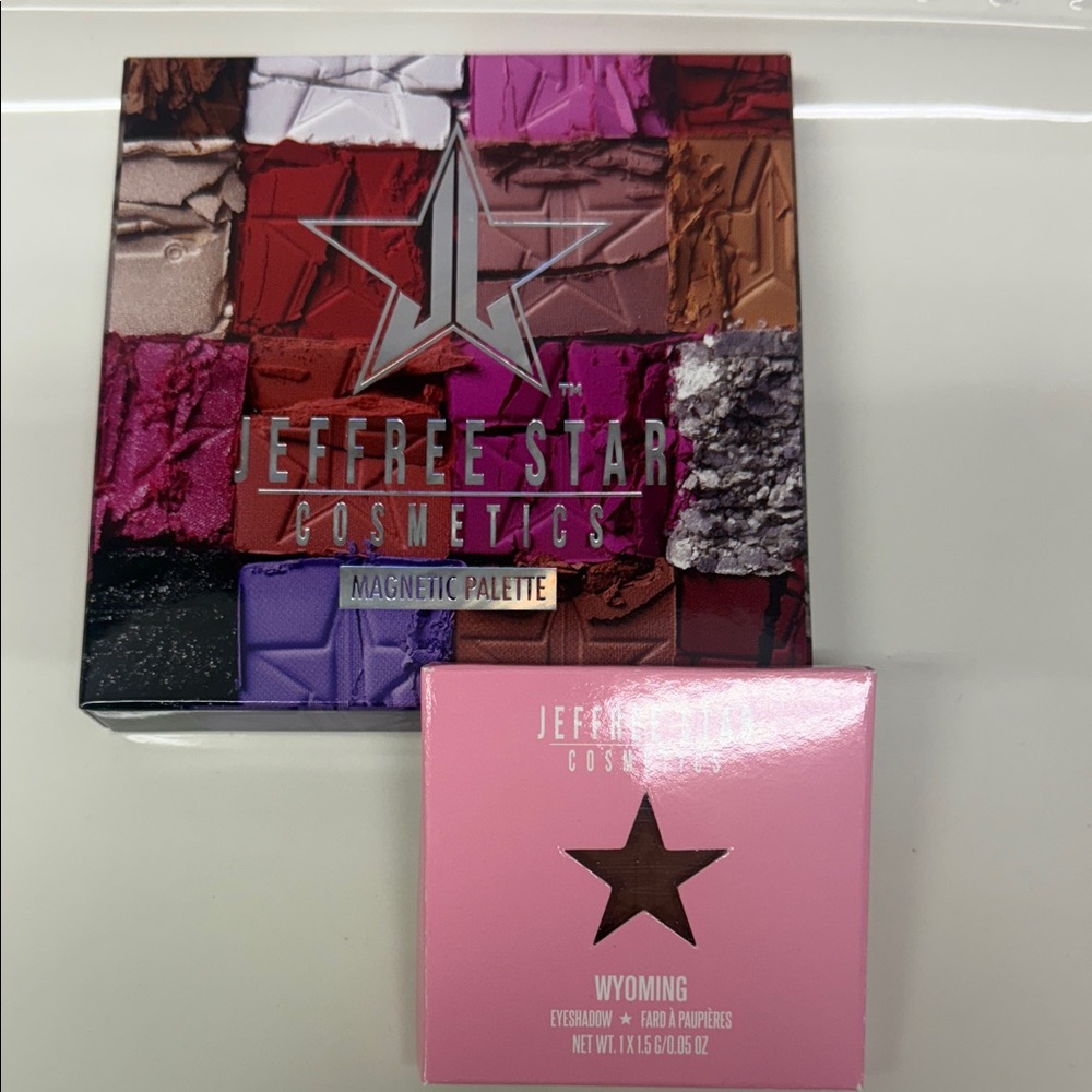 NEW Limited Edition Jeffree Star Magnetic Palette and Wyoming Eyeshadow